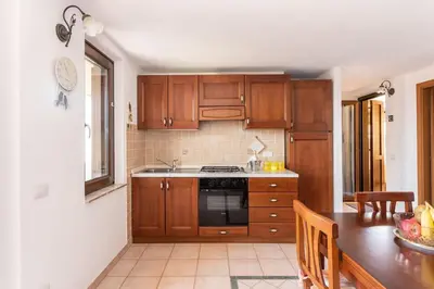 Cucina o angolo cottura di Funtana Meiga, il tuo angolo di paradiso