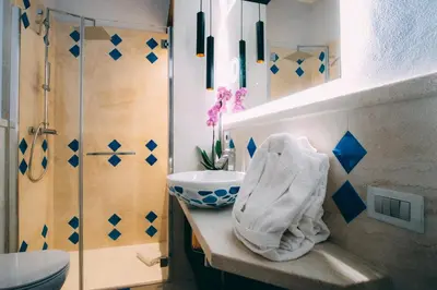 Bagno di Aquamarina Pintadera Blu & SPA