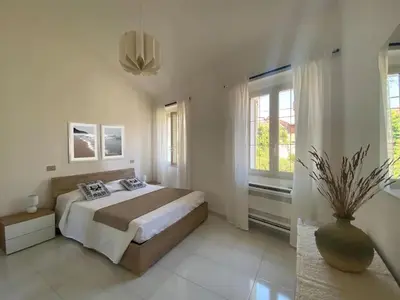 Letto o letti in una camera di La Casetta - Appartamento nei pressi del mare