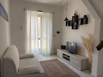 TV o dispositivi per l'intrattenimento presso La Casetta - Appartamento nei pressi del mare