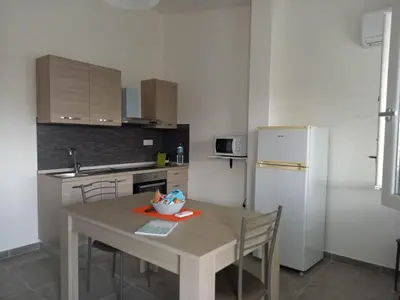 Cucina o angolo cottura di Casa Beranu