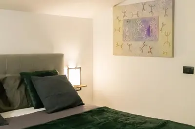 Letto o letti in una camera di Locanda del buongustaio