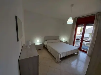 Letto o letti in una camera di Domus Dejanas Selargius