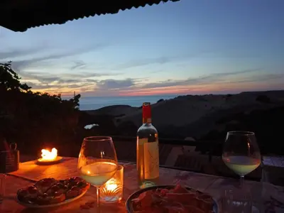 Paesaggio naturale nelle vicinanze della casa vacanze