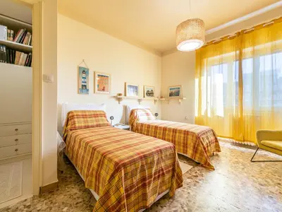 Letto o letti in una camera di Chic House: stylish and central