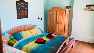 Letto o letti in una camera di Coru & Bentu