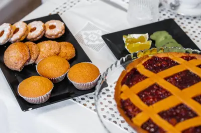 Cibo presso il bed & breakfast o nelle vicinanze