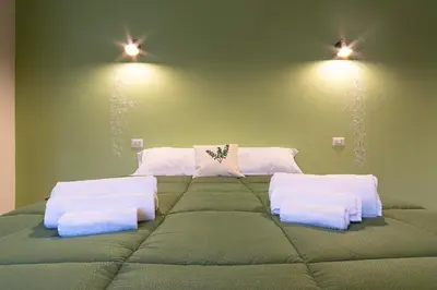 Letto o letti in una camera di Locanda Sighimi