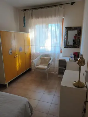 Letto o letti in una camera di Dietro Molentargius