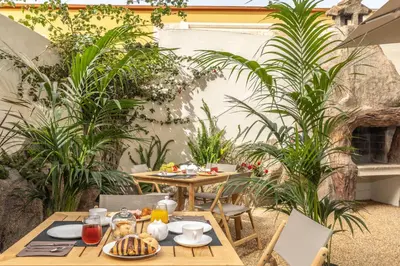 Cibo presso il bed & breakfast o nelle vicinanze