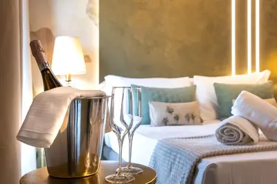 Letto o letti in una camera di Boutique Marconi