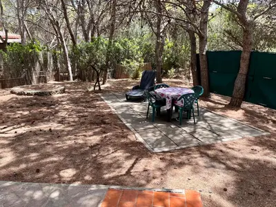 Giardino di Rustico Porto Pino 30 mt dalla spiaggia