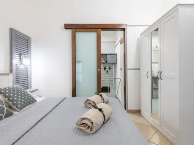 Letto o letti in una camera di Civico 47