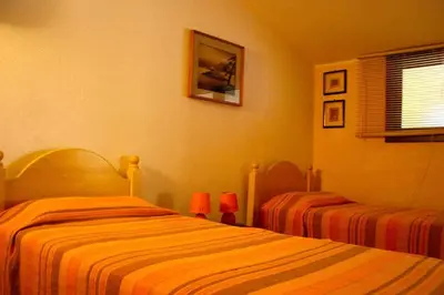 Letto o letti in una camera di Domus Sol Aria 2