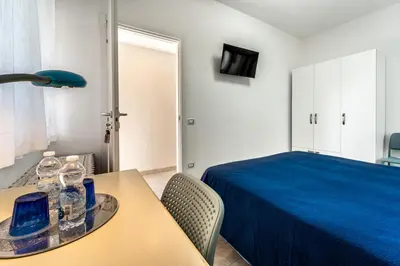 Letto o letti in una camera di Monolocale Gio