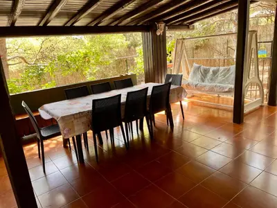Balcone o terrazza di Villetta Porto Pino 30 mt dalla spiaggia
