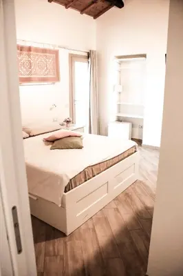 Letto o letti in una camera di Domu Virginia