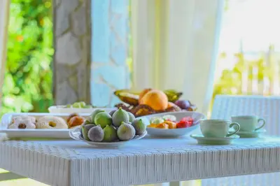 Cibo presso il bed & breakfast o nelle vicinanze