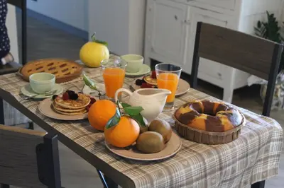 Cibo presso il bed & breakfast o nelle vicinanze