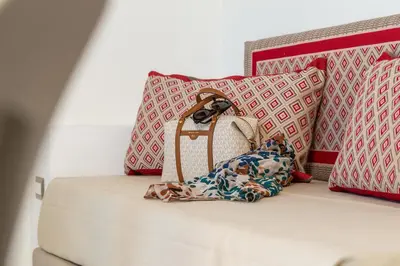 Letto o letti in una camera di Dimore Santa Justa