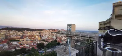 Vista generica su Cagliari o vista sulla città dall'interno dell'appartamento