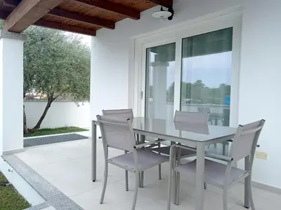 Patio o area all'aperto di Villa Elena - Affitti Brevi Italia