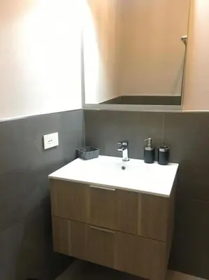 Bagno di SUPER APPARTAMENTO TERRAZZA PANORAMICA 3 CAMERE