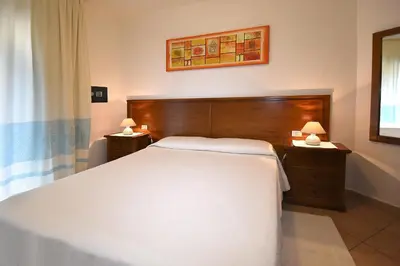 Letto o letti in una camera di Hotel Il Girasole
