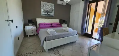 Letto o letti in una camera di Artemisia bed and breakfast