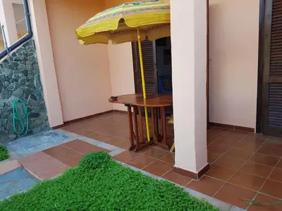 Patio o area all'aperto di Wonderful holiday: relax in the green Villasimius