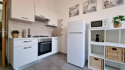 Cucina o angolo cottura di Appartamento Is Arutas