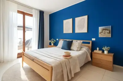 Letto o letti in una camera di L'Oasi della Gatta Panciona