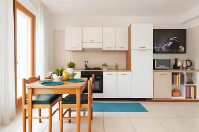Cucina o angolo cottura di L'Oasi della Gatta Panciona