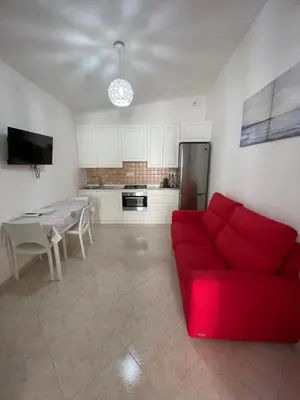 Cucina o angolo cottura di Accogliente casa a due passi dal mare.