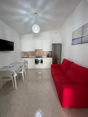 Cucina o angolo cottura di Accogliente casa a due passi dal mare.