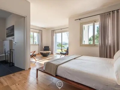 Letto o letti in una camera di Golden Dunes Villa