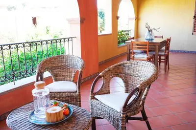 Balcone o terrazza di Mereu Central Apartment