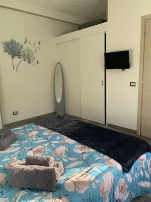 Letto o letti in una camera di Appartamento di Mara