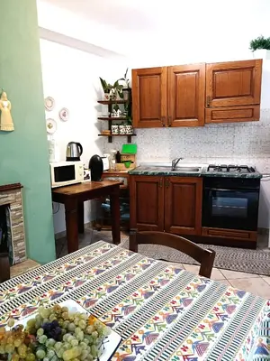 Cucina o angolo cottura di Giarranas House - Apartment with coutyard