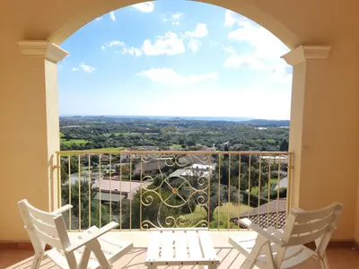 Balcone o terrazza di Golf & Sea Residence Is Molas