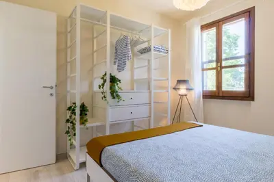 Letto o letti in una camera di 1 - Villa Is Orrosas - Lucia's Holiday Home - Sa Crai Apartments Sardinian Experience