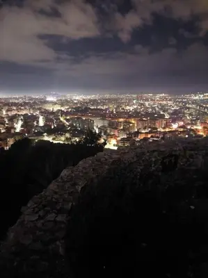 Vista generica su Cagliari o vista sulla città dall'interno dell'appartamento