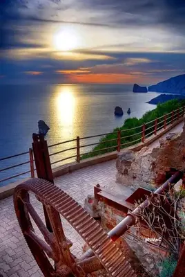 Paesaggio naturale nelle vicinanze della casa vacanze