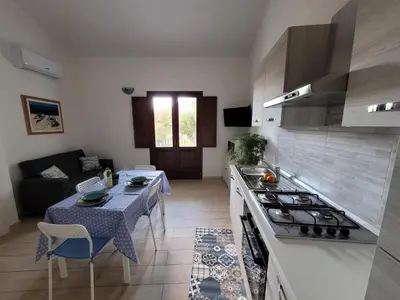 Cucina o angolo cottura di Il Melograno casa vacanze