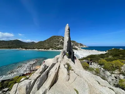 Paesaggio naturale nelle vicinanze della villa