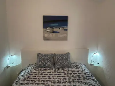 Letto o letti in una camera di Villa Sole vista mare super panoramica