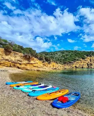 Paesaggio naturale nelle vicinanze della casa vacanze