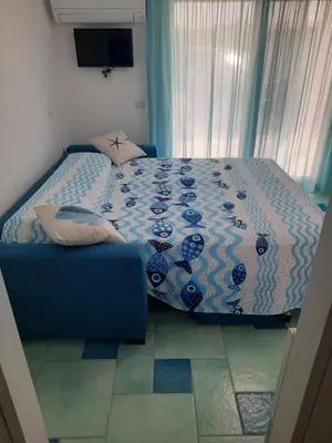 Letto o letti in una camera di Villa la Torre Levante