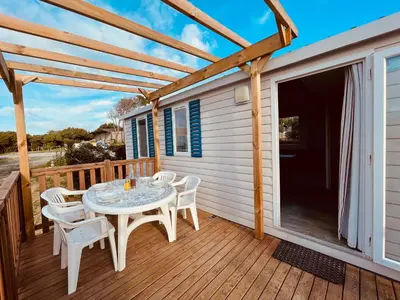 Balcone o terrazza di Camping Tonnara