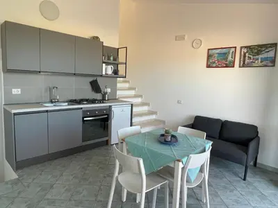 Cucina o angolo cottura di -Torre dei Corsari- TERRAZZA SUL MARE